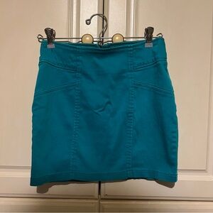 Nollie Blue Mini Skirt Short Skirt Junior's Size S Y2K